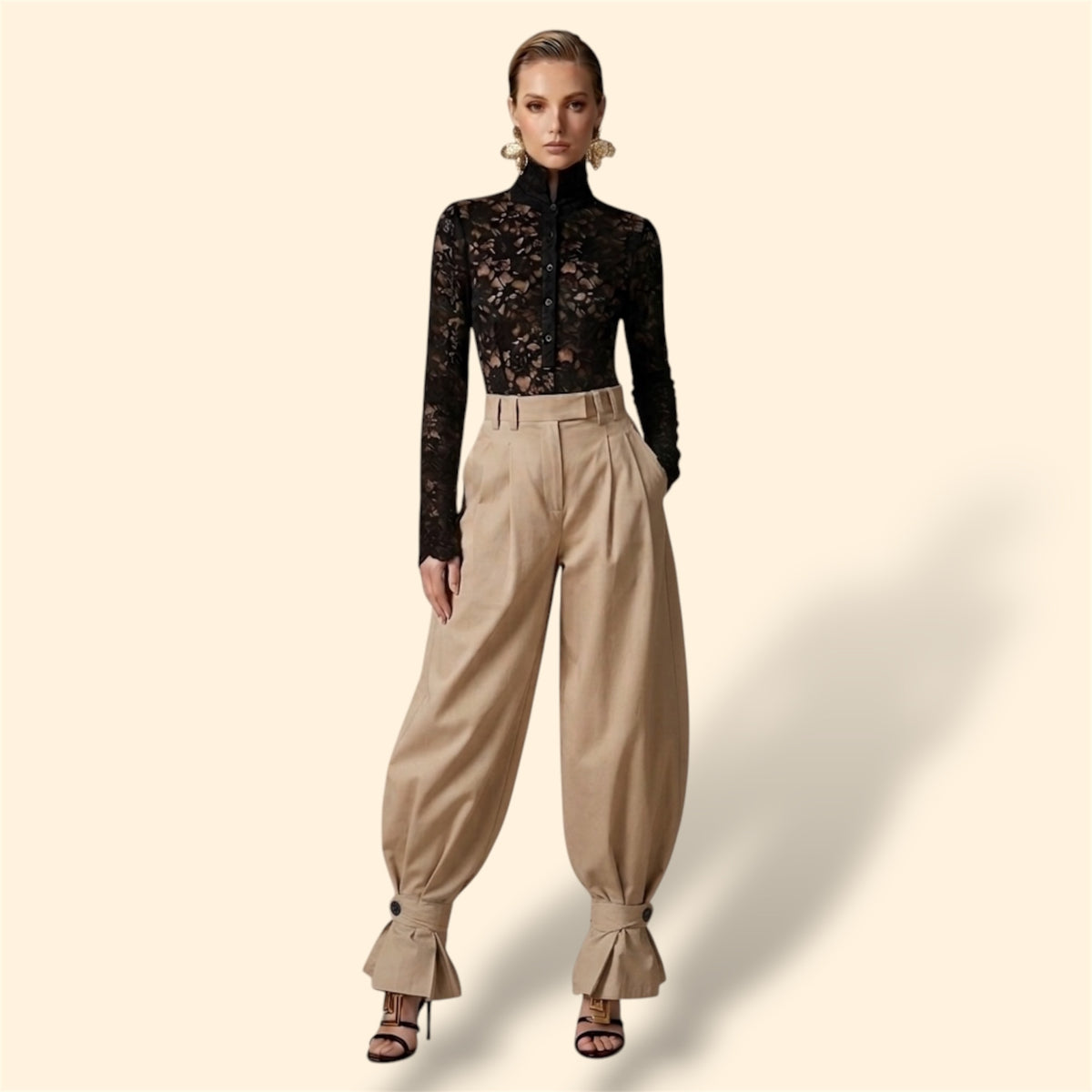 ELEPHANT-LEG TROUSERS