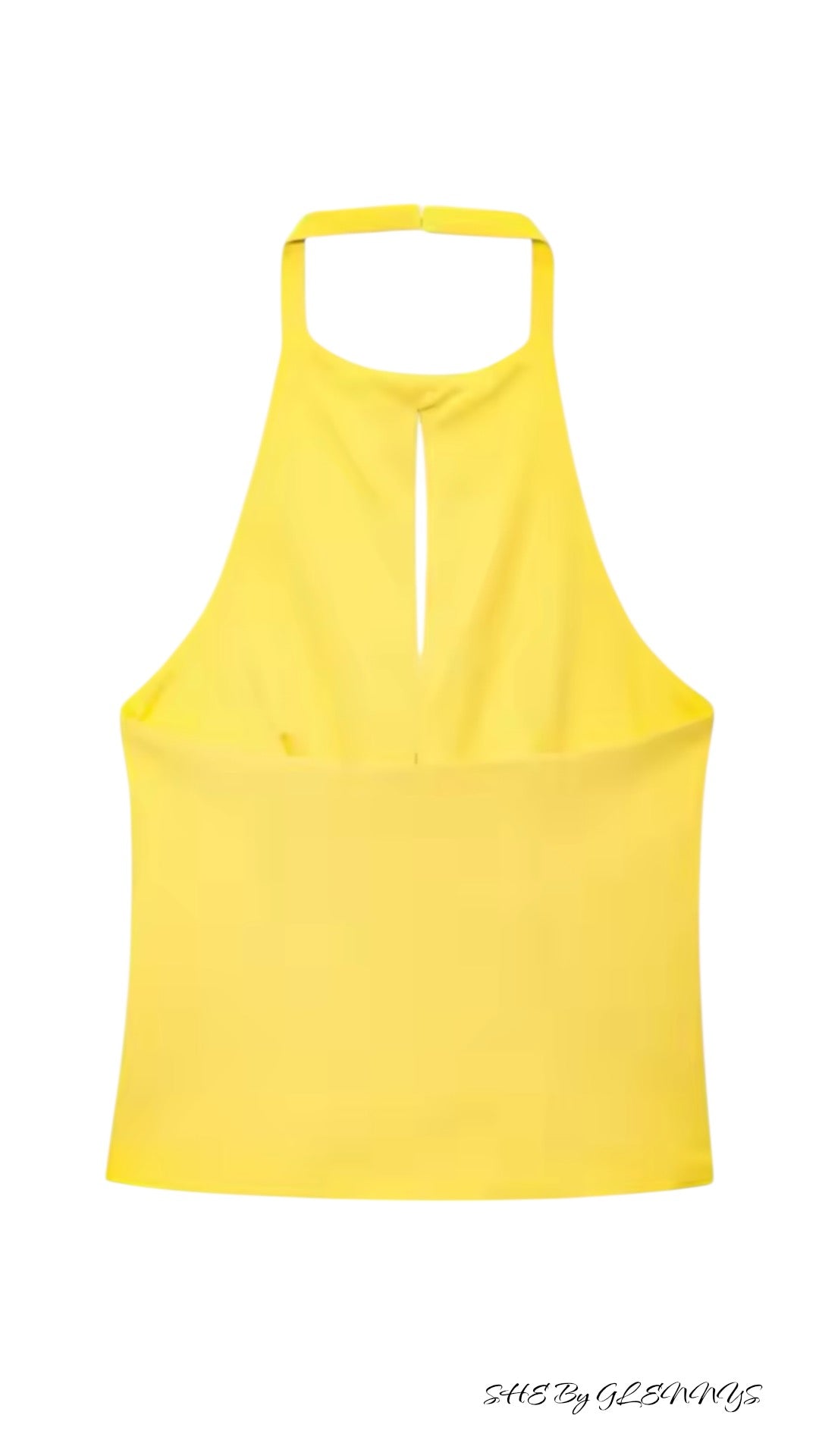TOP COQUETTE YELLOW