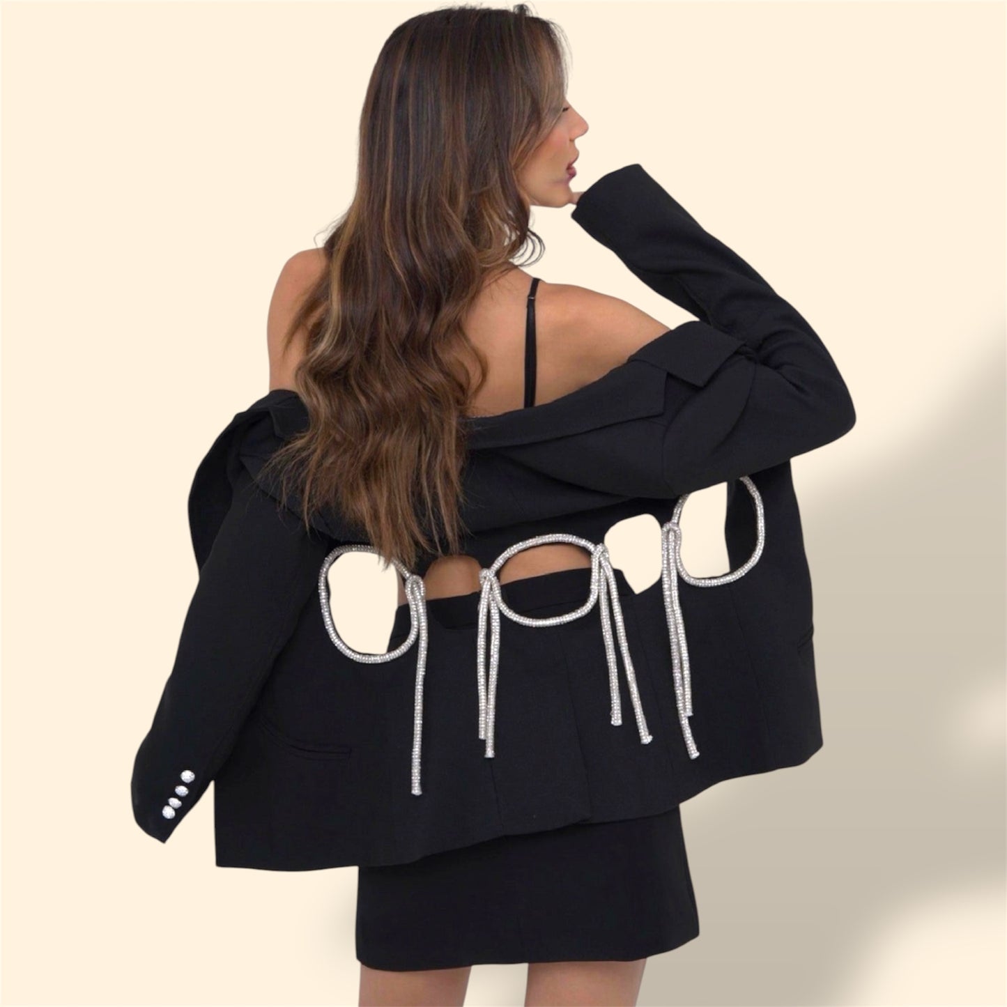 BLAZER DIAMONT BLACK