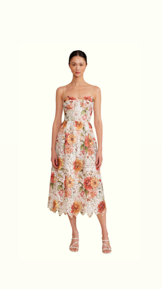 FLORAL MAXI DRESS