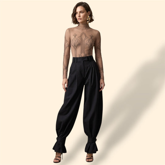 ELEPHANT-LEG TROUSERS