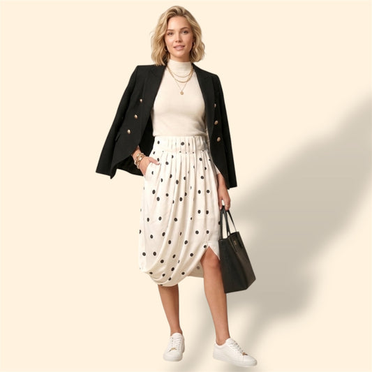 POLKA DOT SKIRT