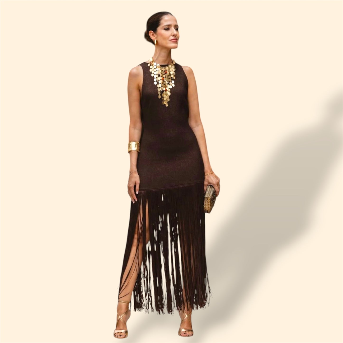 FRINGES DRESS