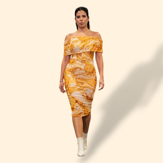 KELLY YELLOW DRESS