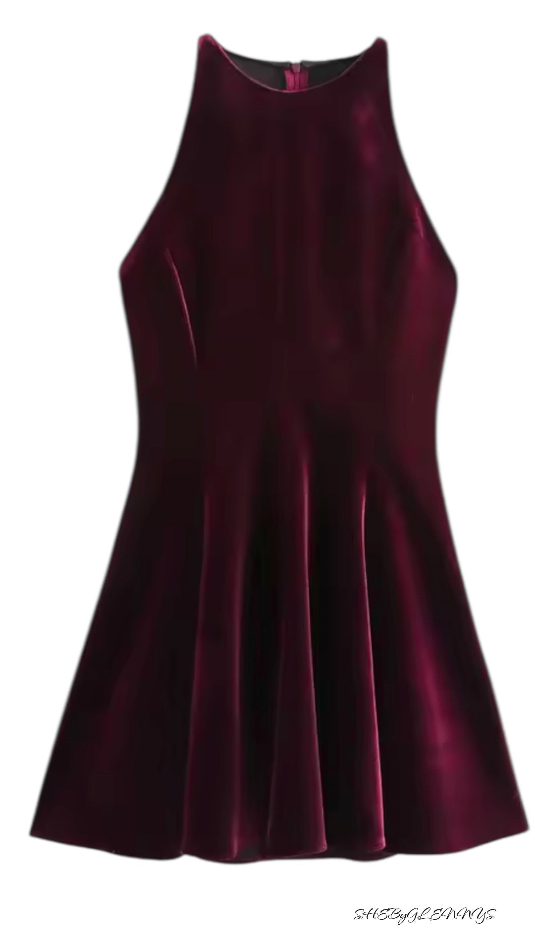 DAIRY BURGUNDY DRESS