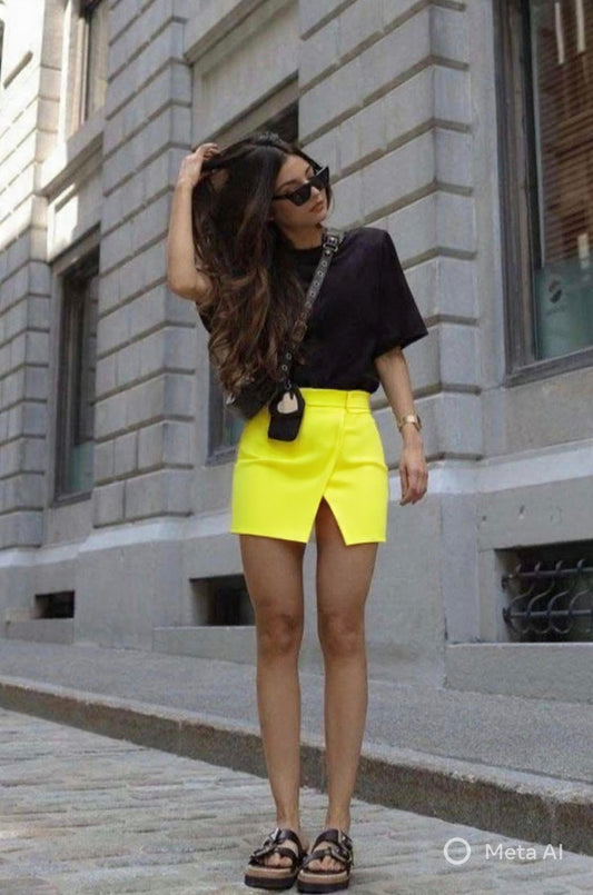 SKIRT YELLOW