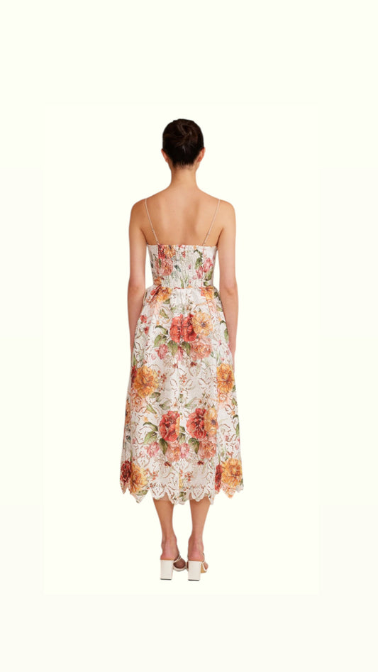 FLORAL MAXI DRESS