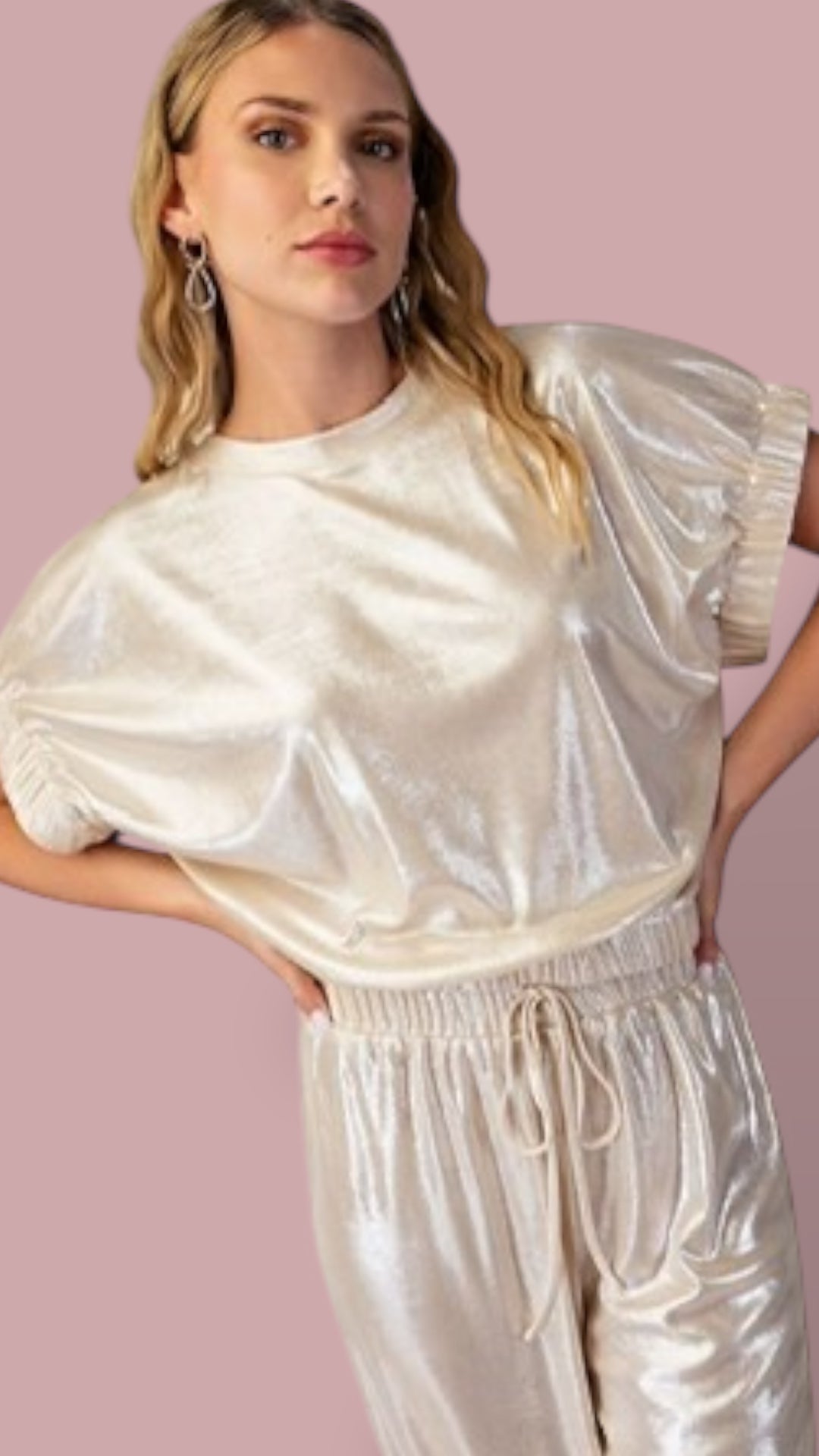 VALERIA’S GOLDEN BLOUSE