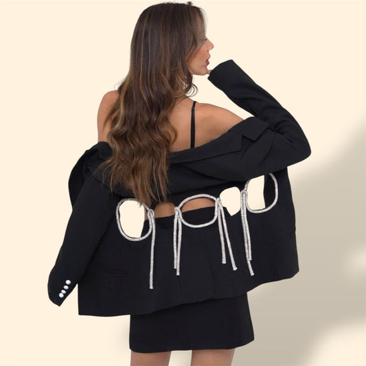 BLAZER DIAMONT BLACK