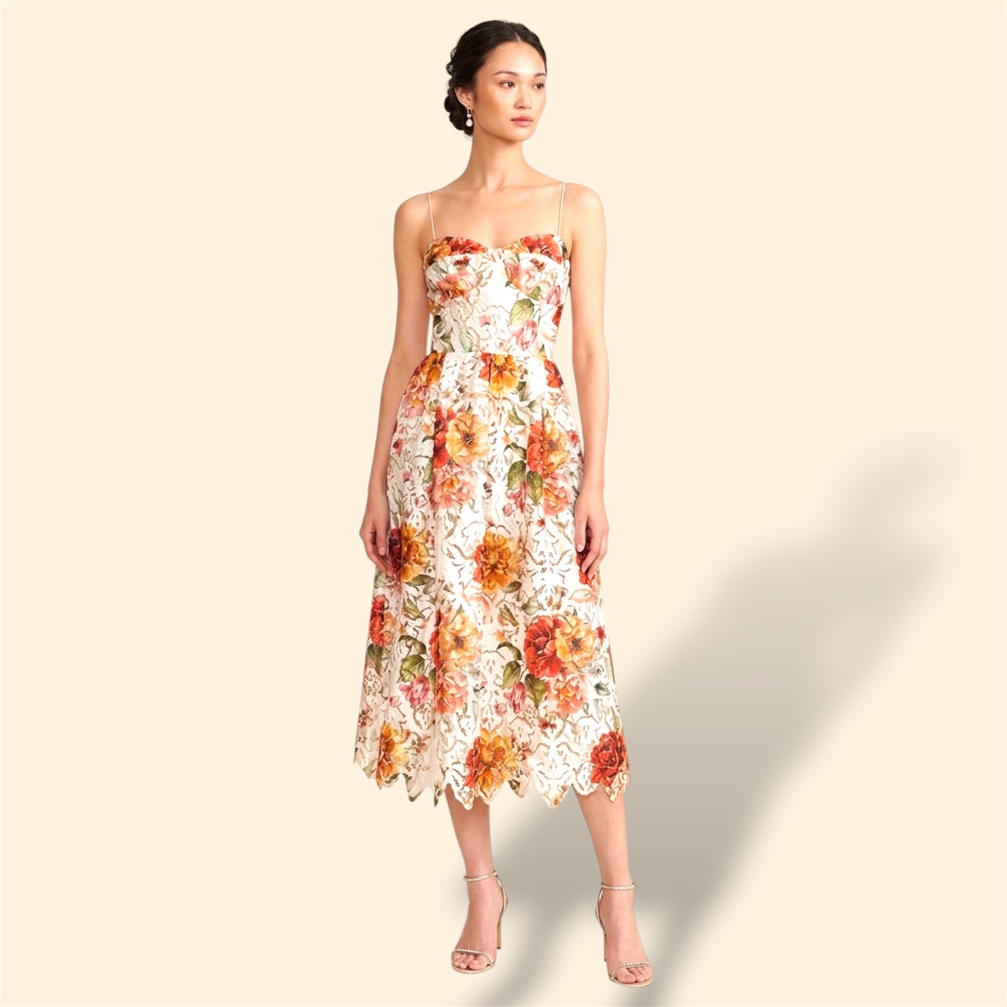 FLORAL MAXI DRESS