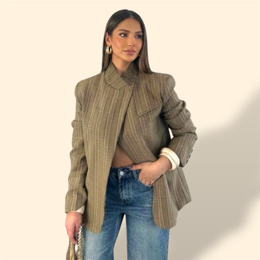 kENYI ASYMMETRICAL BLAZER