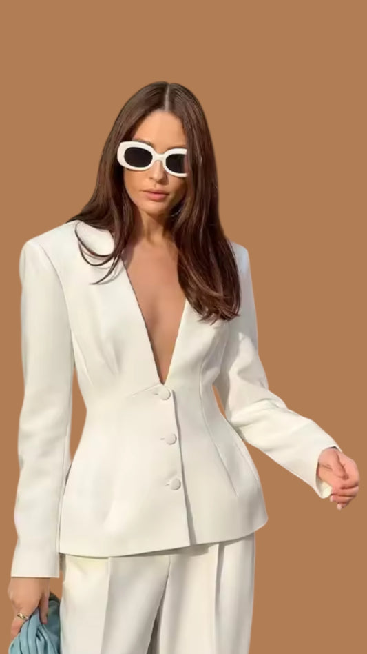 VERSÁTIL BLAZER WHITE